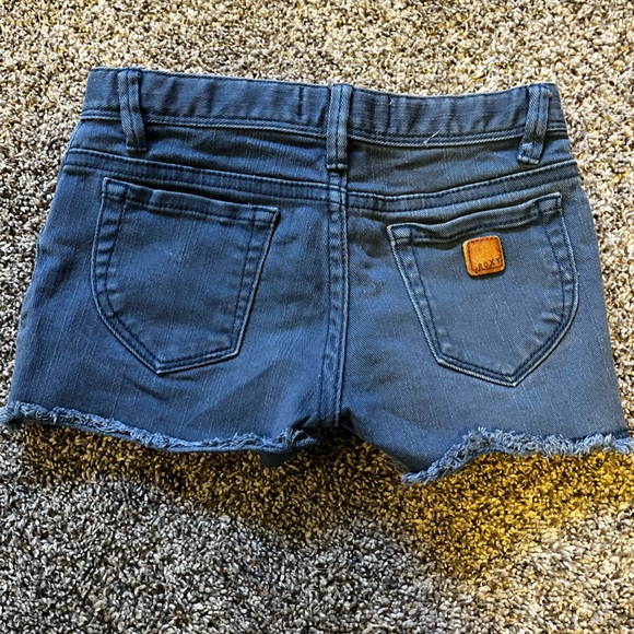 Roxy Girls Sz 7 Denim Shorts - Picture 2 of 3